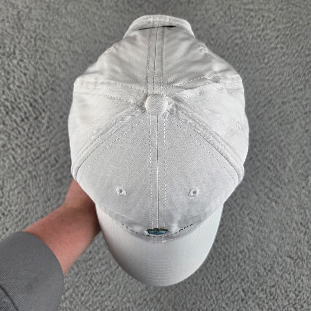 Seabrook Island Club Nike‎ Lightweight White Adjustable Baseball Cap Hat - Picture 6 of 10